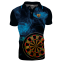 latest fashionable custom dart shirt with dye-sub printing