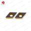 DCMT11T304-PM Carbide Turning Insert with Bi-color CVD Coating for Steel