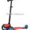 best selling 3 wheel foldable kids kick scooter with plastic deck