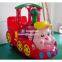 Guangdong Zhongshan Tai Le play children indoor and outdoor coin-operated rocking car rocking machine cartoon train steering wheel FRP MP3 music equipment (LT-KD19)