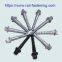 square head sleeper screw spike of raiway track