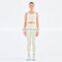 Wholesale Two Piece Yoga Wear V Shaped Open Back Workout High Waist Yoga Pants Sport Suit