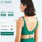 New Arrival Rib Yoga Adjustable Bra Gym Backless Fitness Sports Tops