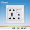 13A 1gang 7pin Wall Socket