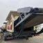Efficient, flexible and integrated mobile crushing station---on-board mobile crusher