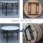 good quality round durable solid cheap table for garden