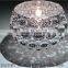 online shiny gold crystal glass candle holders for bar deco wedding centerpieces                        
                                                Quality Choice