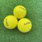 Yellow Range Golf Ball With Print