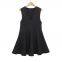 European and American style women's spring and summer new wave wide swing V-neck sleeveless short dress