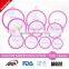 Dia.18.4cm 10 Different Size Silicone Preservation Cover                        
                                                Quality Choice