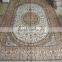 9x12 size Hand Knotted Persian rug in cotton & Silk