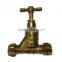 high quality 1/2 inch water pipe angle brass water stop valve