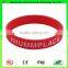 Eco-frinedly Material Supplier Promotion Customized Logo Silicone Wristband Printing