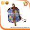 2016 Wholesale fashion backpack with flower imprint student bags