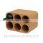 Antique cork wine bottle rack