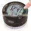 Waterproof Shower Bluetooth Speaker With LCD Screen Temperature Humidity Show