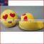 2015 Best saling plush emoji slippers,new design emoticon emoji slippers plush material