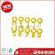 Customized 3D funny silicone colorful wine drink glass markers