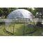 Multifunctional Transparent Outdoor Leisure Awning Rain Cold Wind Tent Round Dome Gazebo