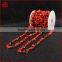 Red Coral Beads Rosary Chain Roll For Necklace OR Bracelet DIY