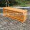 outdoor wooden large plant pots