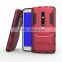 Keno High Impact Resistant Hybrid Dual Layer Armor Defender Full Body Protective Case Kickstand Cover For Motorola Moto X Play
