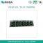Single line pin 6 digit 7 segment alphanumeric lcd display module