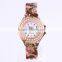 2016 New Fashion Women Dress Unique Plastic watches For Ladies Geneva Diamond Quartz Watches