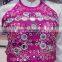 Banjara dress mirror work blouse bag with beads and mirror work pure silk
