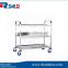 3 layers service cart, food service trolley
