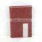 Promotion elegant pocket aluminum leather metal business name card holder