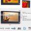 Flintstone 7 inch mp4 multimedia player quick start, taxi small lcd video display, digital taxi advertising screen