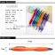 Colorful plastic ballpoint pens with logo printing cheap advertising gift ballpoint pens promotional gift pens