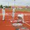 standarded 400 meters running tracks material