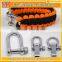 Yukai zinc alloy 4mm shackle clasp with adjuster bar