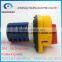 Rotary switch YMW26-20/4GS with padlock handle changeover cam switch 20A 690V 2 positons 4 sections 16 terminals sliver contact