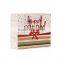 Elegant customized boutique white custom handle paper gift bag