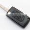 Hot Sale Peugeot 307 car key shell with light button for universal fake car key