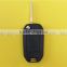 Peugeot remote key shell blank 2 button flip case with VA2 blade