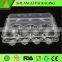 PVC PET PS material blister plastic egg packaging tray