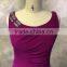 Best Quality purple bridesmaids dresses sleeves