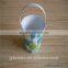 beautiful corlorful small tin bucket
