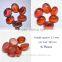 196.50 Ct Orange Star Sapphire 6 Rays Lab Created Stone