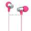 nature sound ear buds/earphone holder/ metal earphone /mp3 /