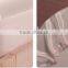 luxury solid color 100% silk bed fitted sheet, can customized