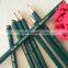 7" hexagonal shape drawing 3H pencil with dipped end, EN71