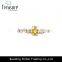 2016 New design yellow rhinestone bees shape chain bracelet for elegant women wholesale