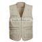 Custom men fashion fishing vest 2016