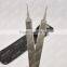 Stain finish Eyelash Extension Tweezers set
