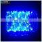 Tiny decorative indoor invisible led string lights 10m100leds blue color